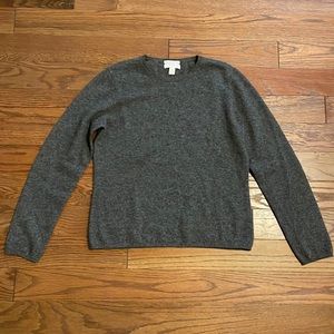 Gray Charter Club Cashmere Sweater
